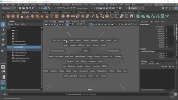 Creating Lights in Maya