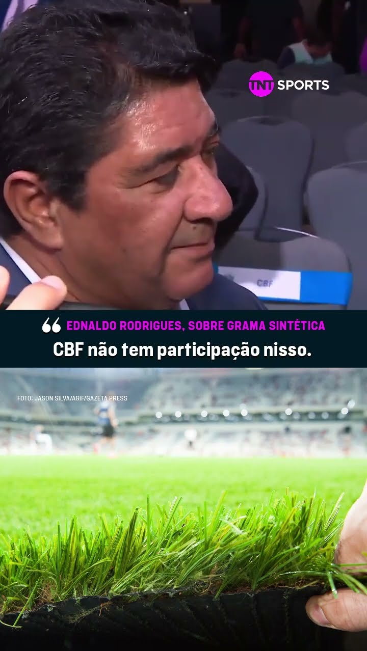 BATEU O MARTELO?! PRESIDENTE DA CBF É SINCERO SOBRE GRAMA SINTÉTICA!