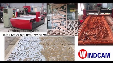 Máy cnc 1325-1 cắt ván công nghiệp kết hợp chạm khắc tranh gỗ 3D hiệu quả #cncdongphuong #cnc1325-1