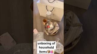 🛍️unboxing of household📦#unboxingvideo  #unboxing #unbox #unboxingasmr #asmrsound #asmrunboxing