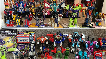 Transformers generation one combiner comparisons. G1 vintage liokaiser menasor defensor raiden box