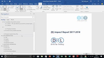 Navigation Pane - Beginners Guide to Accessible Technology