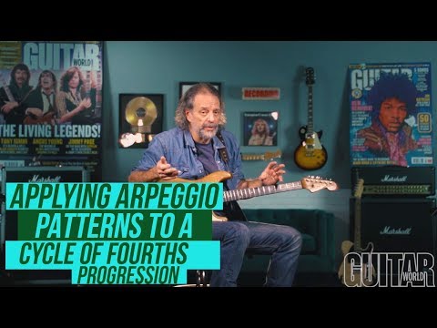 Applying Arpeggio Patterns to a Cycle of Fourths Progression