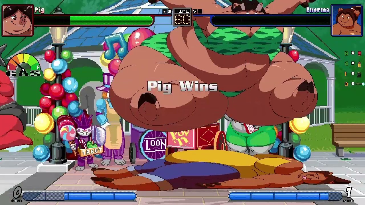 more ASSorted crushing force battles