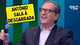 António Sala &quot;Parte Toda a Gente a RIR&quot; :)  com esta desgarrada com os  Sons do Minho