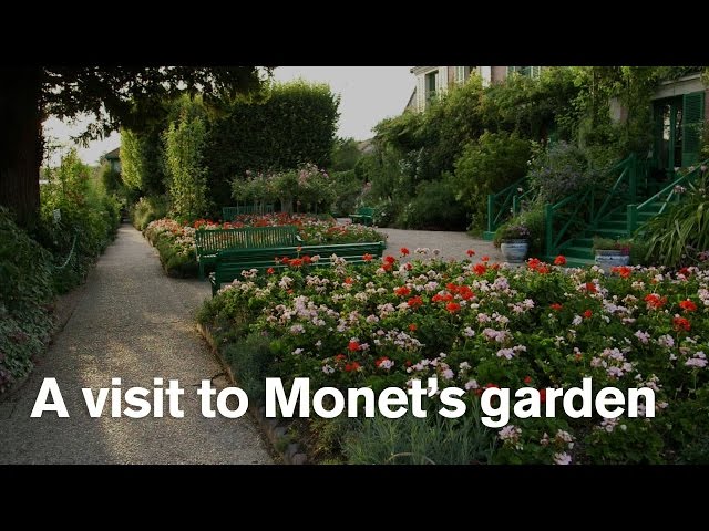 A visit to Claude Monet's garden at Giverny - YouTube