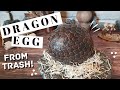 DIY dragon egg from trash! ❤ Game of Thrones inspired egg prop tutorial