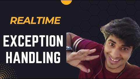 How to handle Exceptions in Realtime Project with Spring?