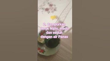 khasiat Jeruk Nipis Madu untuk Obati Batuk