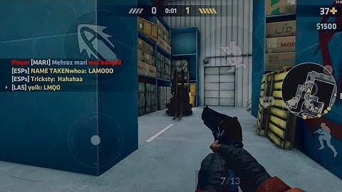 Hacker gets banned first round!! | Critical Ops gameplay