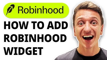 How To Add Robinhood Widget - Custom Widget Tips [2025 Guide]