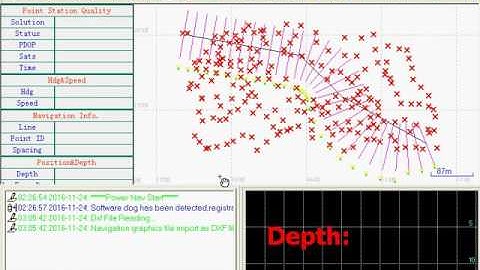 Operacion de ecosonda South SDE-28S