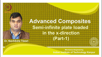 noc18-me58  Lec  39-Semi-infinite plate loaded in the x-direction