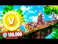 1V1 RACE FOR 100K VBUCKS CHALLENGE! (Fortnite Temple Run)