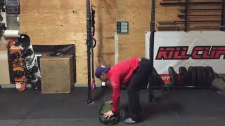 Sandbag Bag Facing Burpee