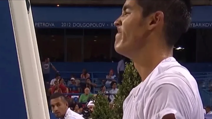 Nick Kyrgios Impersonating His Opponent During The...