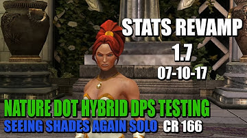 Stats Revamp 1.7: Nature Hybrid Sparring Target (07-10-17)