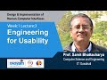Lec 3: Engineering for Usability