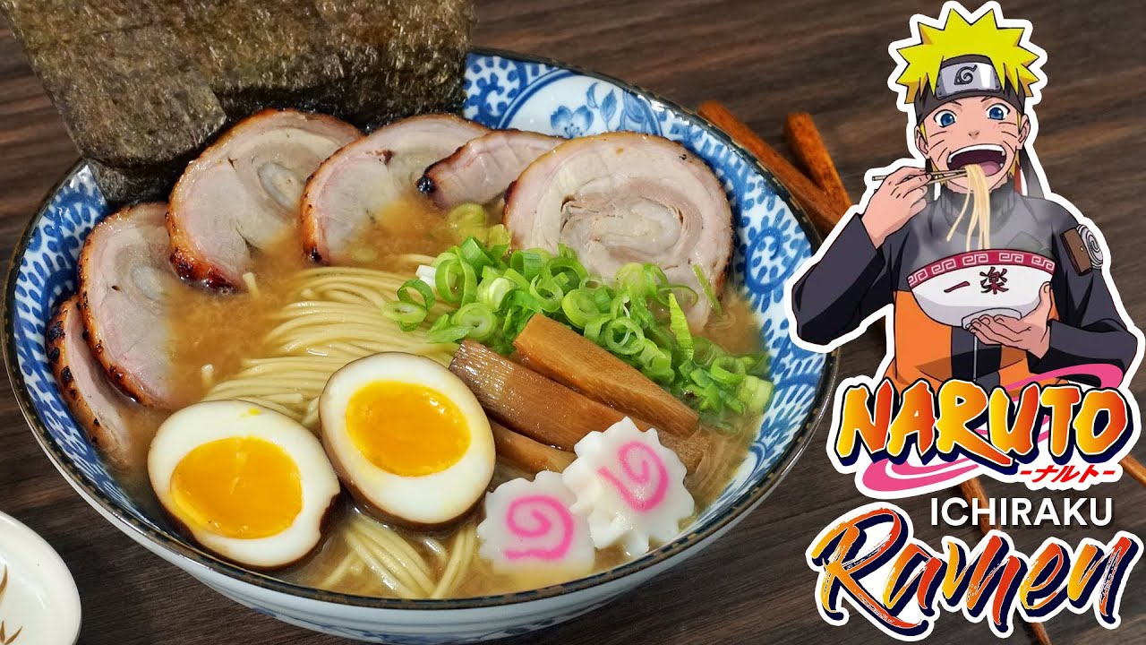 naruto, anime, ramen, tonkatsu recipe ramen, tonkatsu ramen, ramen reci...