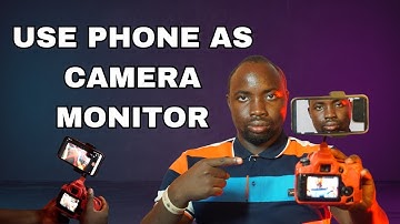 How To Connect Your Canon Camera To Your Phone Via Wi-Fi (Budget Monitor)