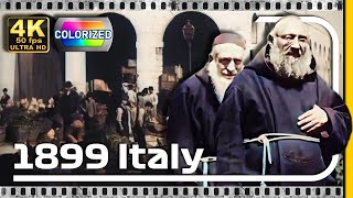 [High Quality] Life in 19th century Italy 🇮🇹 [Colorized Restoriation 4k 50fps]