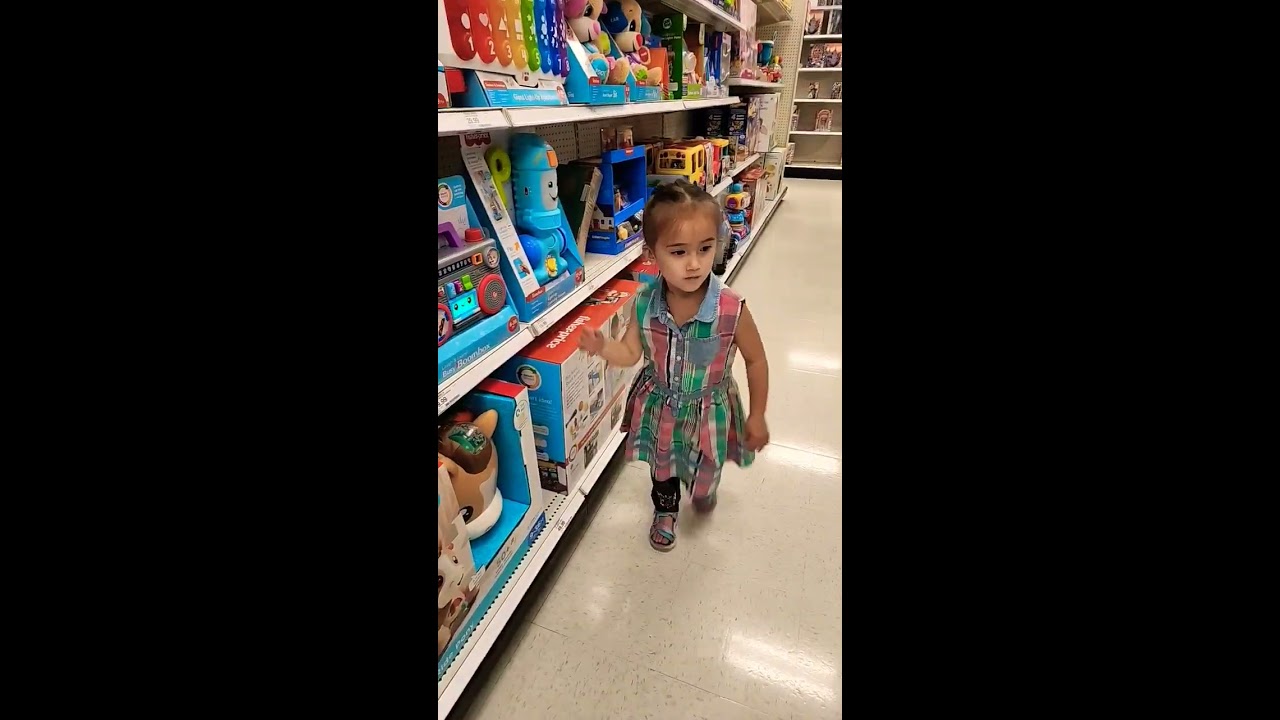 Cute 3 Year Old Baby Girl Goes Toy Shopping Extravaganza At Target Toys Babyproducts