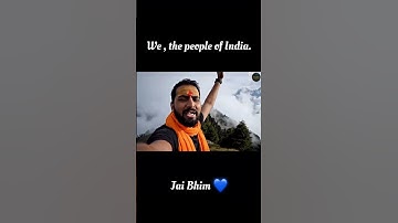 we the people of India 🇮🇳 _ Indian constitution 🙏💙... #jaybhimstutas#jaybhim