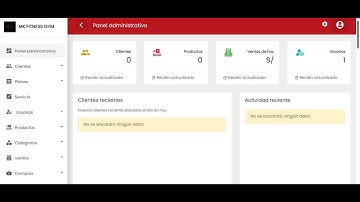 Sistema para Gimnasios MK FITNESS GYM en PHP y MySQL