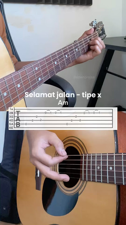 Tipe X - selamat jalan(intro tab)