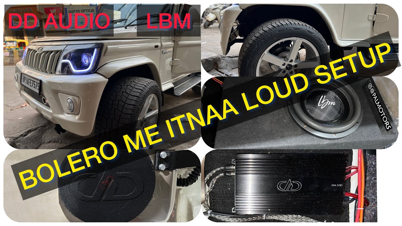 MODIFIED BOLERO WORTH 1.80 LAKH | DD AUDIO SETUP IN BOLERO | MAZAA AAGYA ISS BOLERO MEIN TO😍😍
