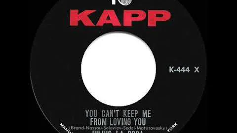 1962 Julius LaRosa - You Cant Keep Me From Loving ...