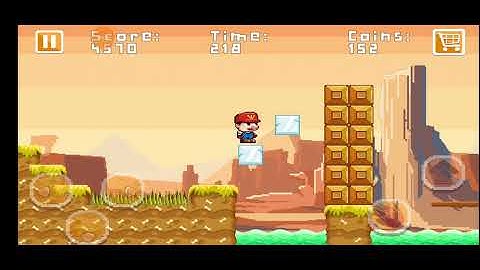 Хороший 2D платформер Mano Jungle Adventure level 51-60