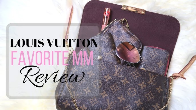 Louis Vuitton Favorite MM! Features, What Fits, Mod Shots 