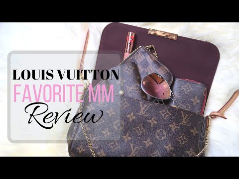 LOUIS VUITTON FAVORITE MM | Review, What Fits & Mod-shots| Roxstud Diaries - YouTube