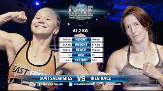 CAGE 36 Suvi Salmimies vs Iren Racz (MMA)