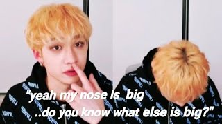Bang Chan Being Questionable In Channie Room Vlives