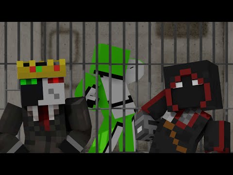 [don't crop out my watermark] Dream and his 2 visitors (Dream SMP Minecraft animation)