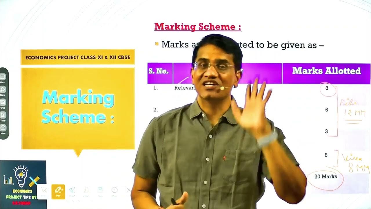 Marking scheme of cbse economics project economics ka project Kaise Chart Project Kaise Banaen