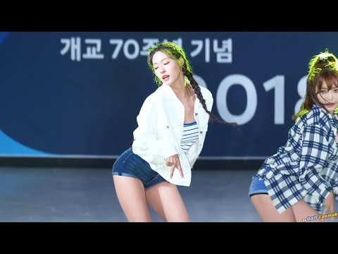 181017 설현 Seolhyun AOA '사뿐사뿐 Like a Cat' 4K 60P 직캠 @경상대 축제 by DaftTaengk