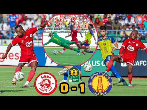 Simba SC 0 1 Petro De Luanda CAF CHAMPIONS LEAGUE 2025 2026 SIMBA ASHINDWA KUTAMBA KWA MKAPA
