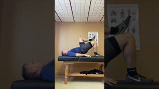 Single Leg Glute Bridge ISO Hold