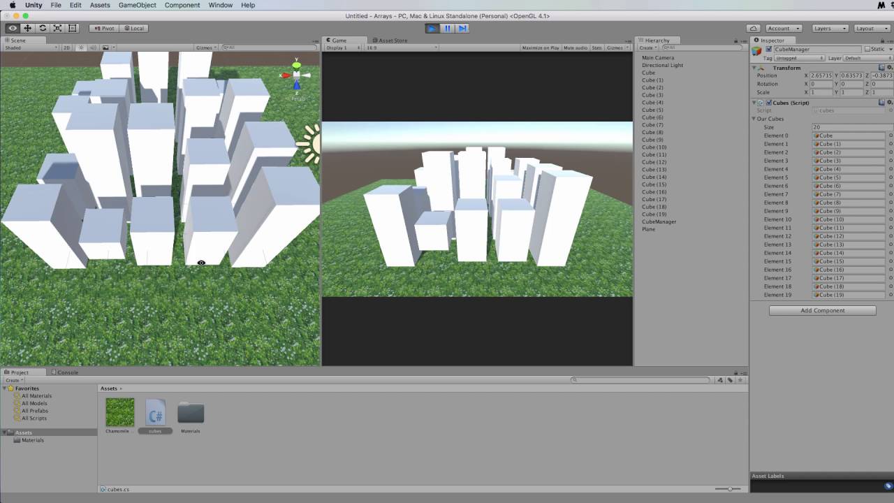 3ds Unity From Scratch Part 15: Loops