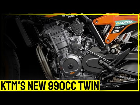 KTM's new 990cc twin cylinder