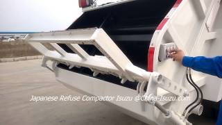 2015 Isuzu N series 600P/700P Garbage compactor chassis for export screenshot 5
