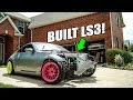 First look at my 350Z's FULLY BUILT LS3!!