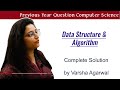 PYQ_DataStructure 2018