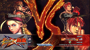 SFXT: Handsome313 (Cammy/Hwoarang) Vs Cjhall21 (Guy/Cody) HD