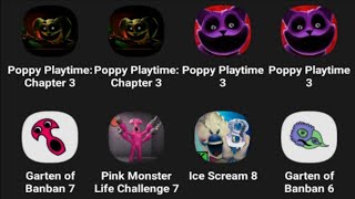 Poppy Playtime Chapter 3, Garten Of Banban VII, Garten Of Banban 7, Pink Monster Life Challenge 7