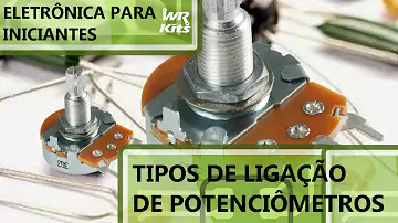 Como ligar um potenciômetro em um motor?