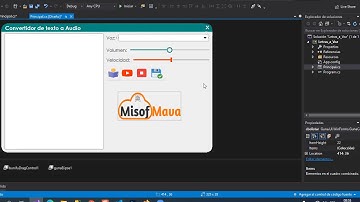 Convertidor de Texto a Voz Desarrollado en C# Visual Studio Descargalo Gratis